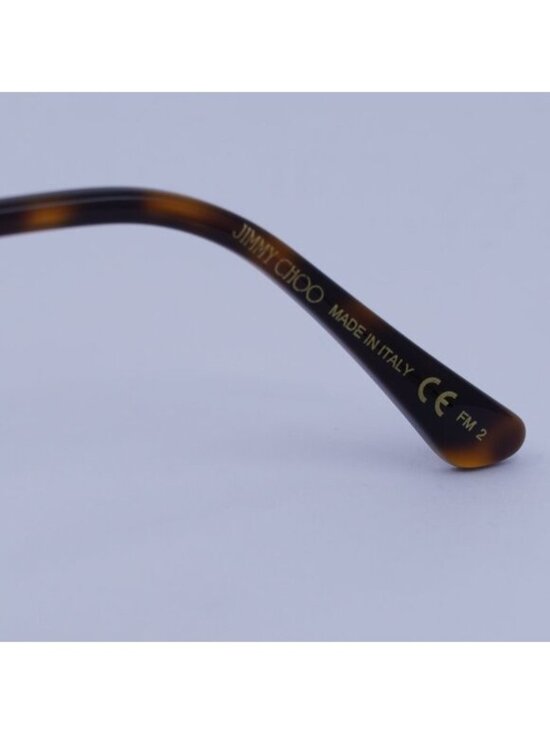 Jimmy Choo LILI/S 0000 GB Sunglasses Rose Gold Square Frame, Grey Lenses